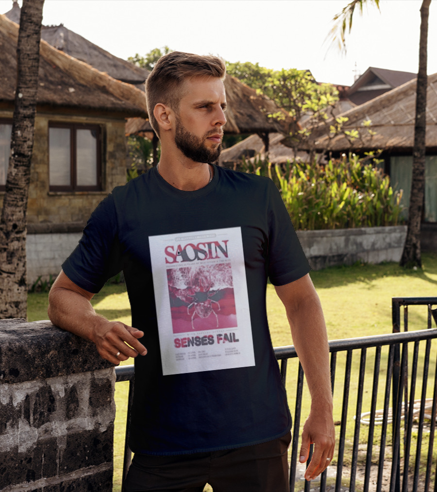 Saosin Sense Fail 2026 New Zealand Tour T-Shirt
