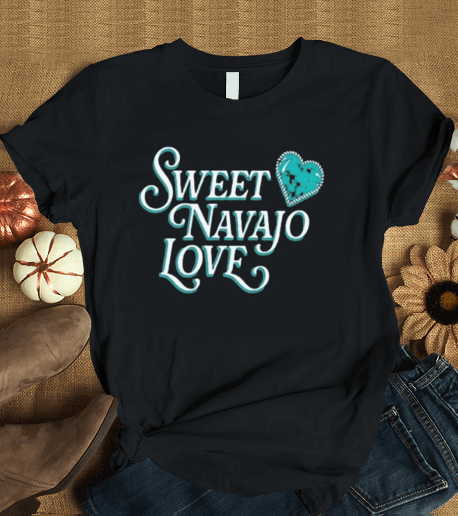 Sweet Navajo Love Heart T-Shirt