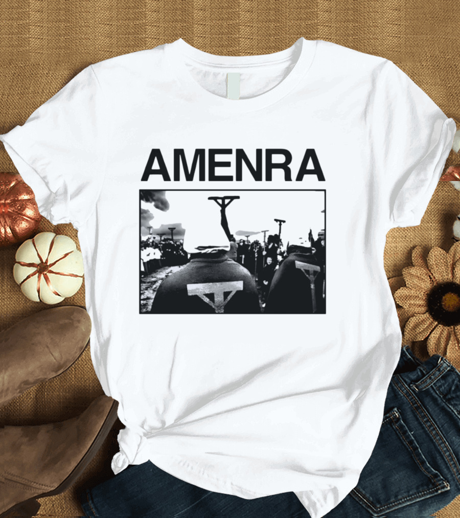 Amenra Ik Vond Je In De Ogen Van Mijn Medemens Crucifix T-Shirt