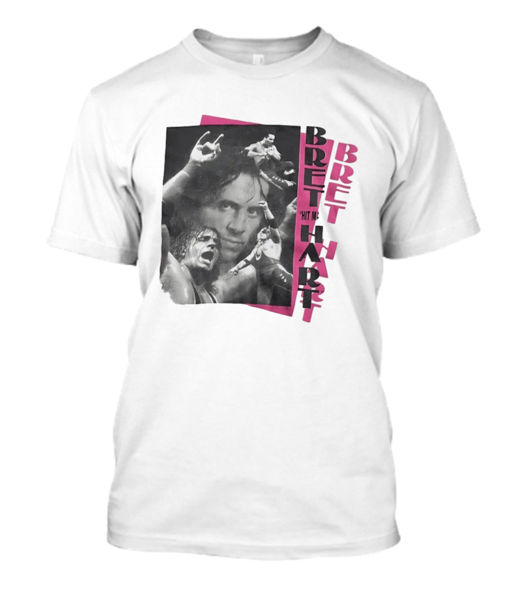 Bret Hit Man Hart WWF Wrestling Legend T-Shirt