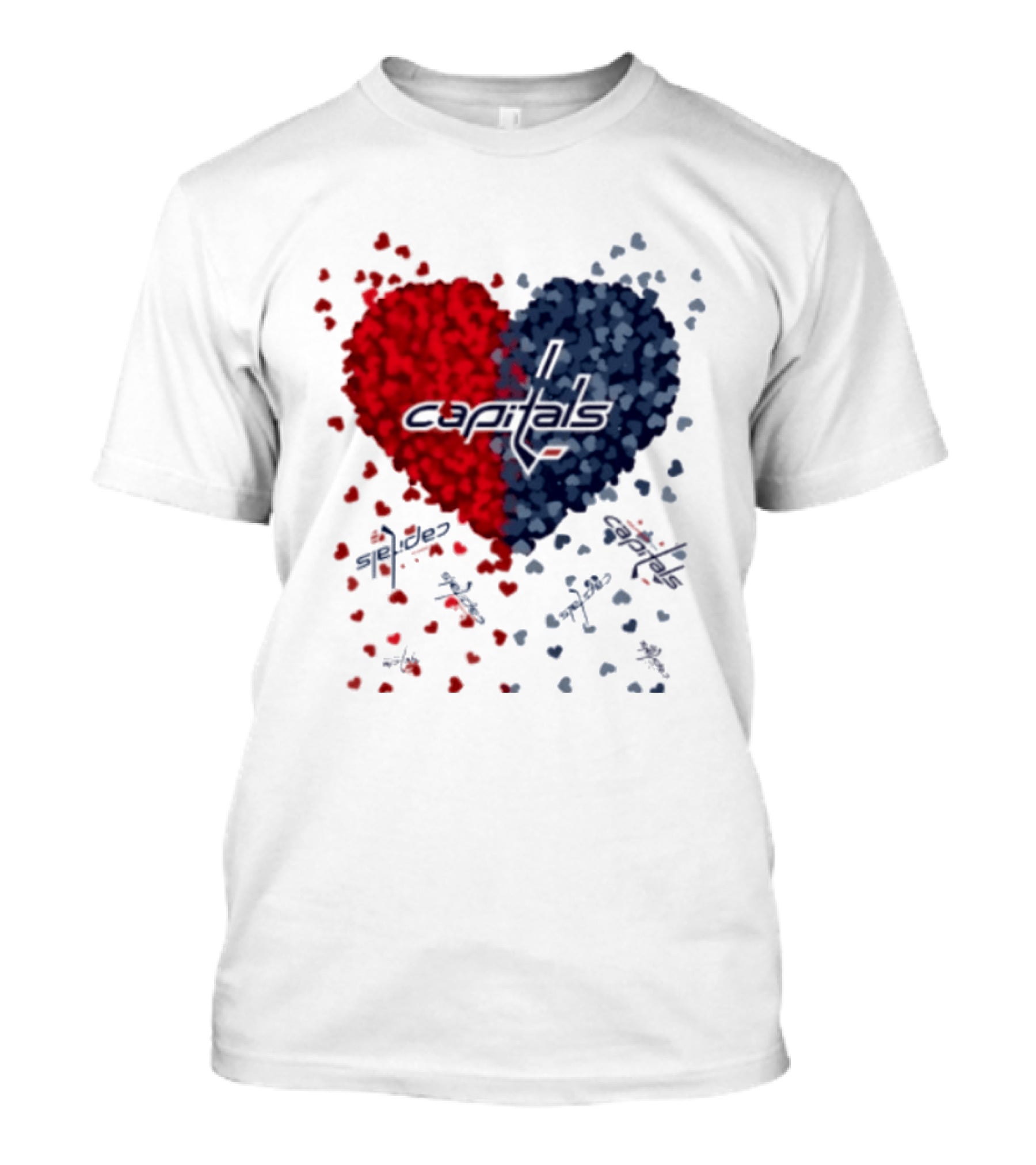 Original Capitals Heart Washington Hockey NHL 2026 T-Shirt