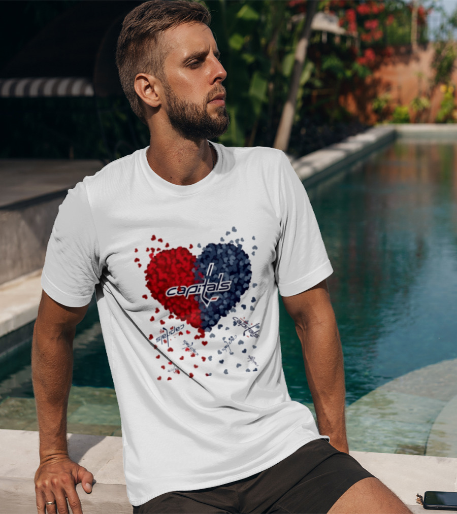 Original Capitals Heart Washington Hockey NHL 2026 T-Shirt