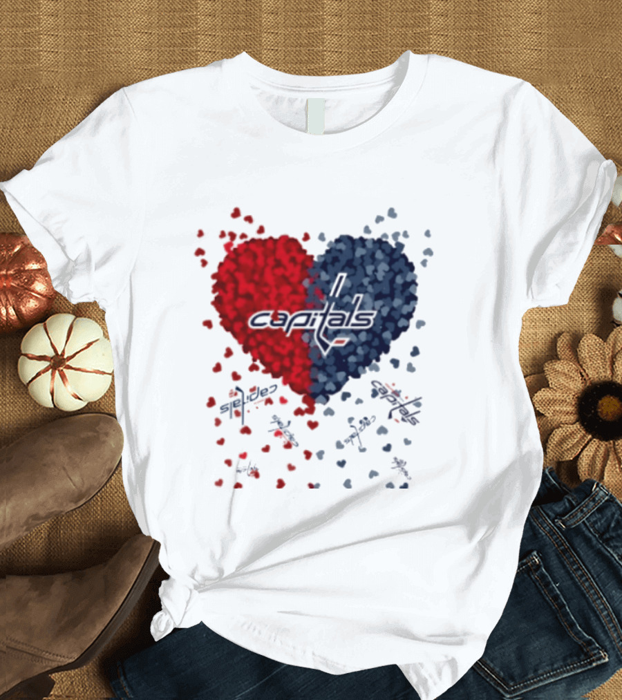 Original Capitals Heart Washington Hockey NHL 2026 T-Shirt