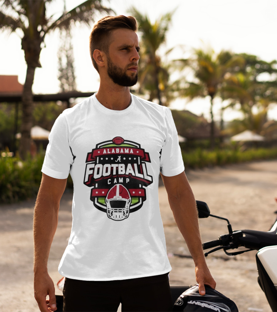 Kalen Deboer Alabama Football Camp Helmet T-Shirt