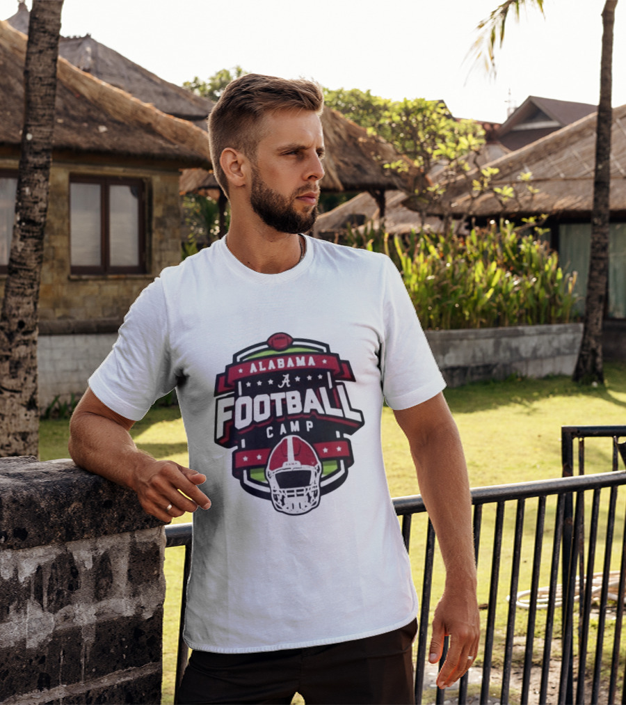 Kalen Deboer Alabama Football Camp Helmet T-Shirt