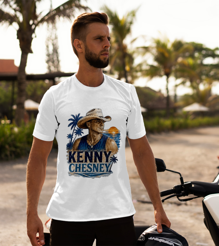 Kenny Chesney Is My Jam Tropical Beach Sunset Vibes T-Shirt
