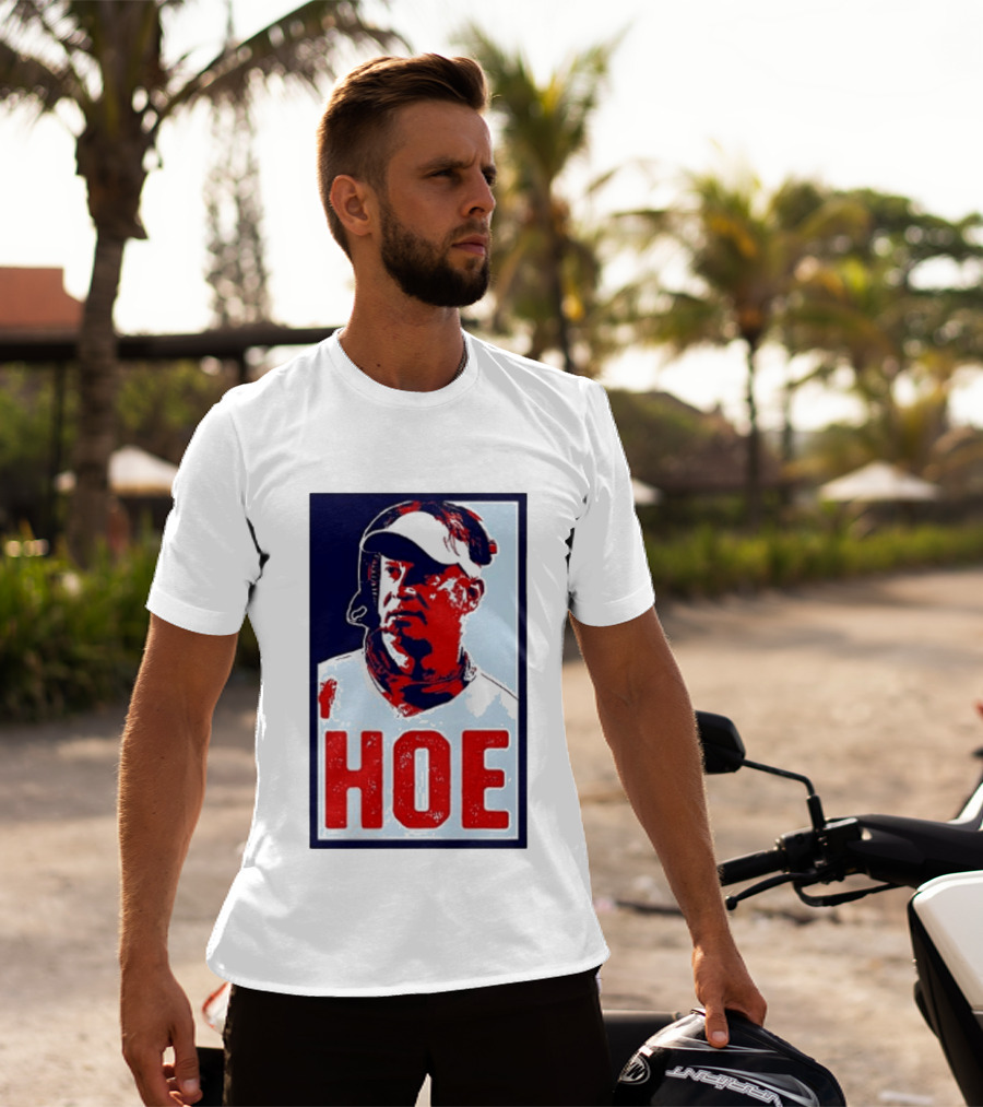 Lane Kiffin Hoe Red Blue Artistic T-Shirt
