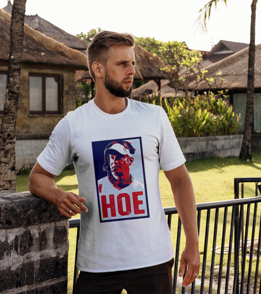 Lane Kiffin Hoe Red Blue Artistic T-Shirt
