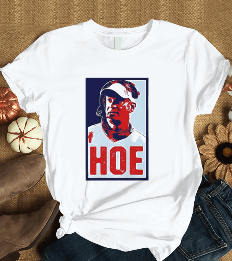 Lane Kiffin Hoe Red Blue Artistic T-Shirt