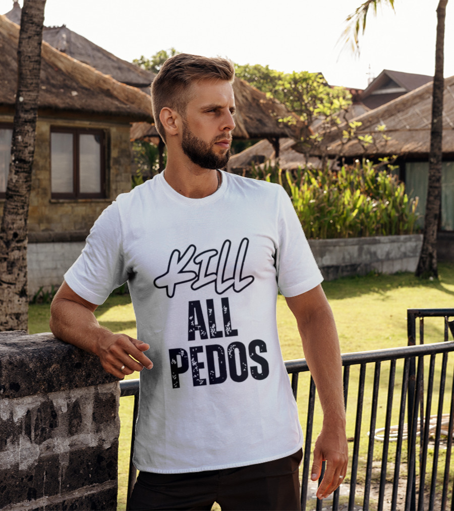 No Mercy For Pedos Distressed Justice Activism Homelander T-Shirt