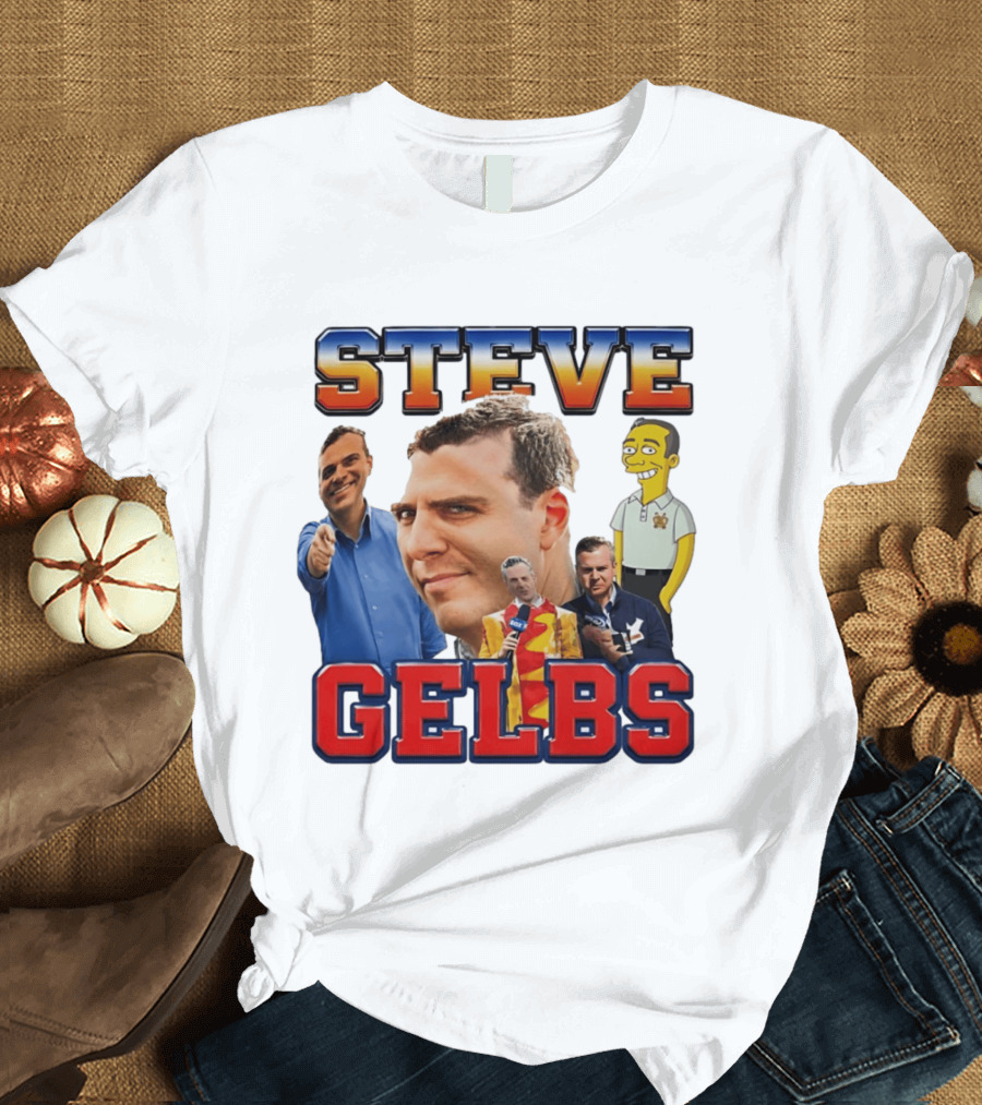 STEVE GELBS SNY Mets Broadcaster Sports Reporter T-Shirt