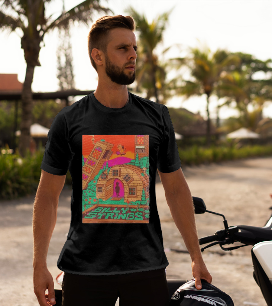Billy Strings Fishers IN 2026 Night 3 Live August 8 Event Center T-Shirt
