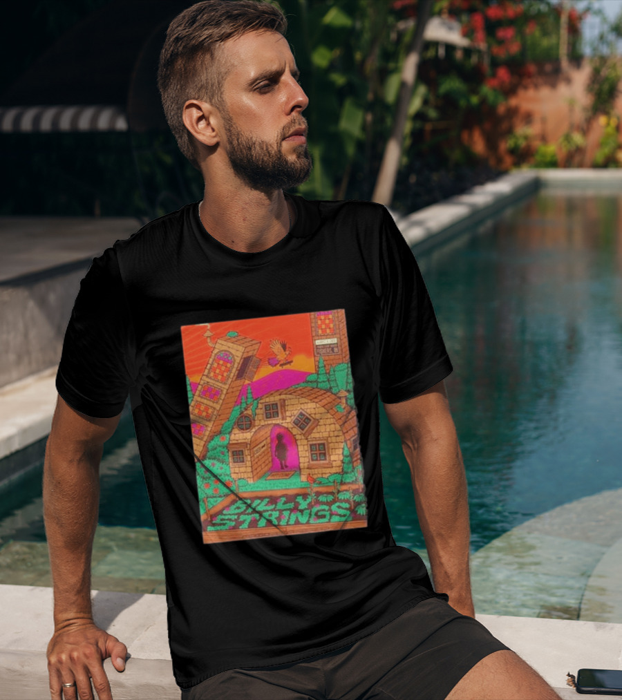 Billy Strings Fishers IN 2026 Night 3 Live August 8 Event Center T-Shirt
