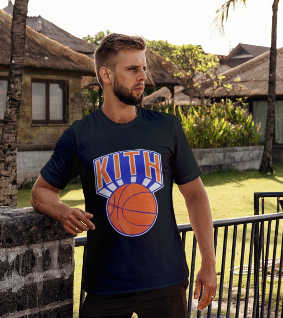Kith Night New York Knicks Presented By Delta November 2025 Mecca Of Basketball T-Shirt