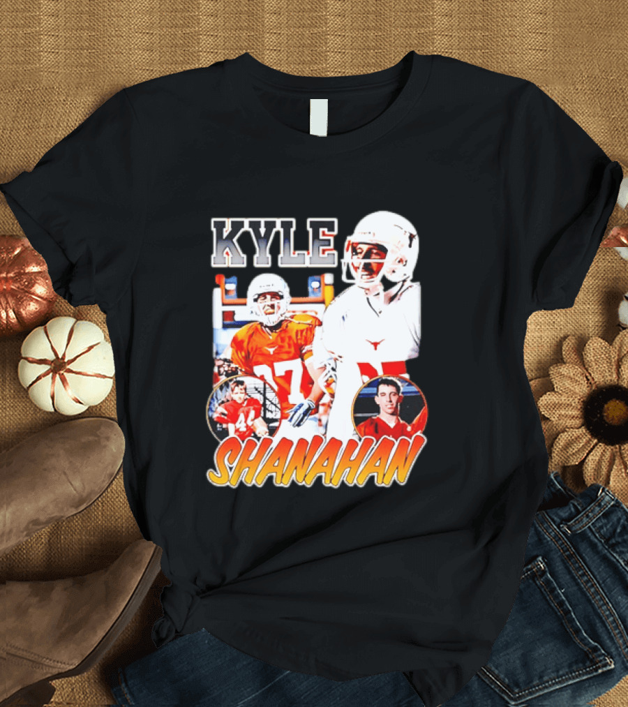 Kyle Shanahan Texas Longhorns Football Legend Player Number 17 T-Shirt