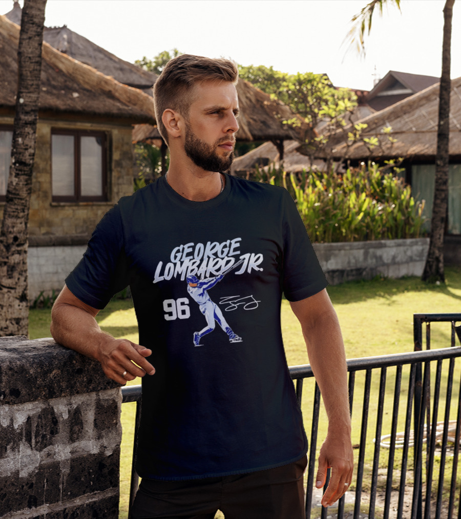 George Lombard Jr 96 Yankees Baseball Player T-Shirt