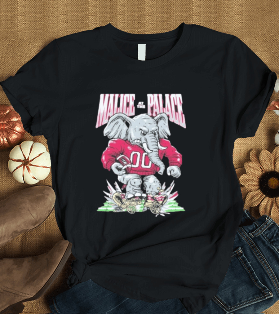 Alabama Crimson Tide Malice At The Palace Elephant 00 Beat Ou T-Shirt