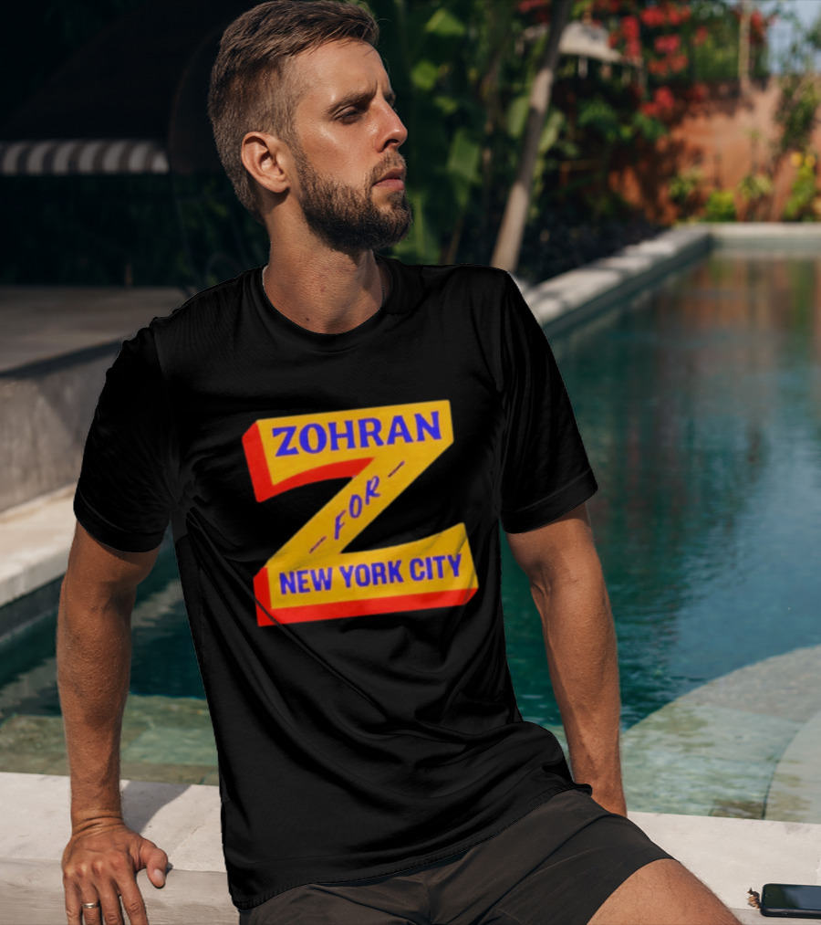 Zohran Mamdani 2025 Z For New York City T-Shirt