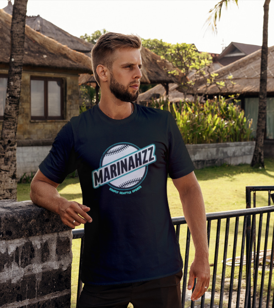 Marinahzz Simply Seattle Mariners Sports Baseball T-Shirt