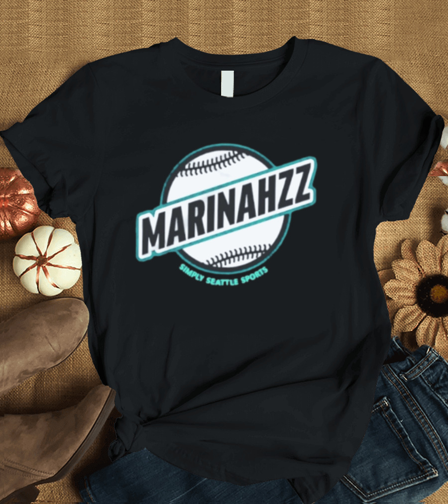 Marinahzz Simply Seattle Mariners Sports Baseball T-Shirt