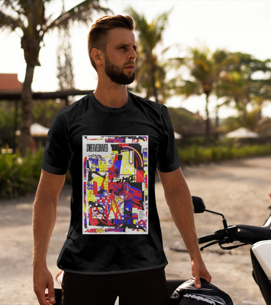 Swervedriver Phoenix Concert Theatre Toronto ON Aug 21 2026 Vibrant Abstract Collage T-Shirt
