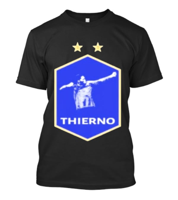 Thierno Barry Everton FC Two Stars Blue Crest T-Shirt