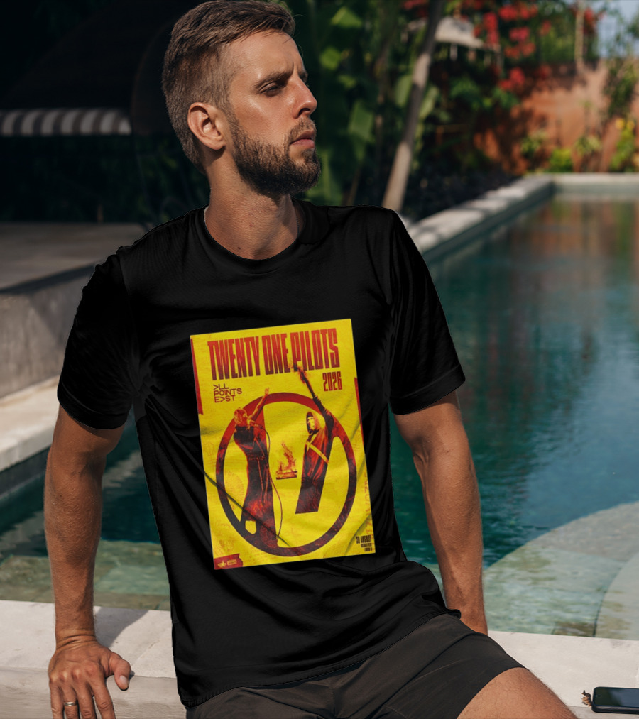 Twenty One Pilots All Points East 2026 Victoria Park London August 30 Tour T-Shirt