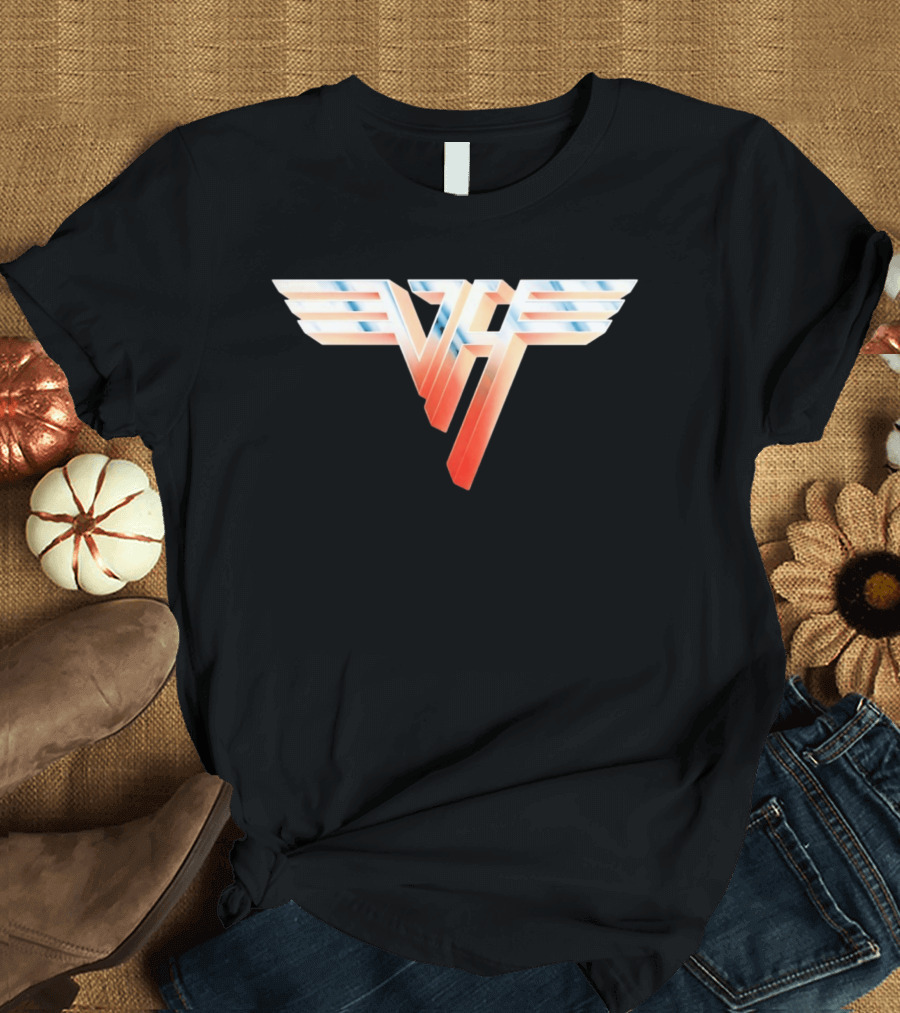 Van Halen VH Emblem Classic Rock T-Shirt