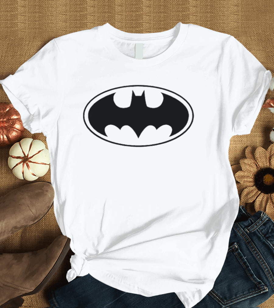 Batman Oval Classic Superhero T-Shirt