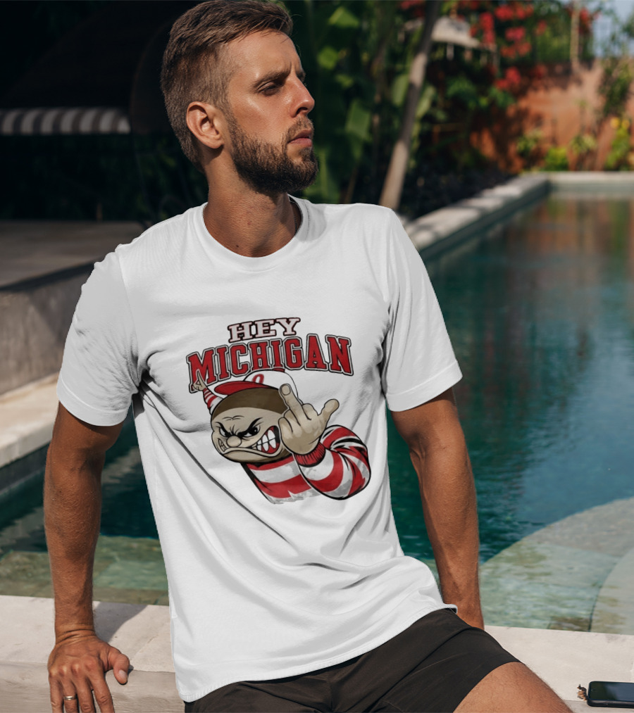 Ishowspeed Hey Michigan Football Rivalry Fan T-Shirt