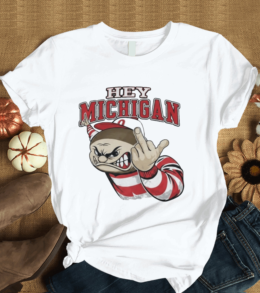 Ishowspeed Hey Michigan Football Rivalry Fan T-Shirt