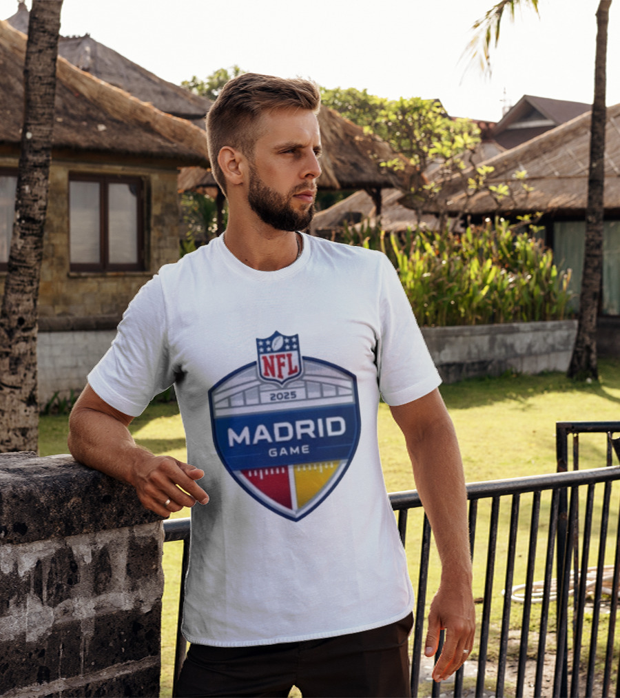 NFL 2025 Madrid Game Event T-Shirt