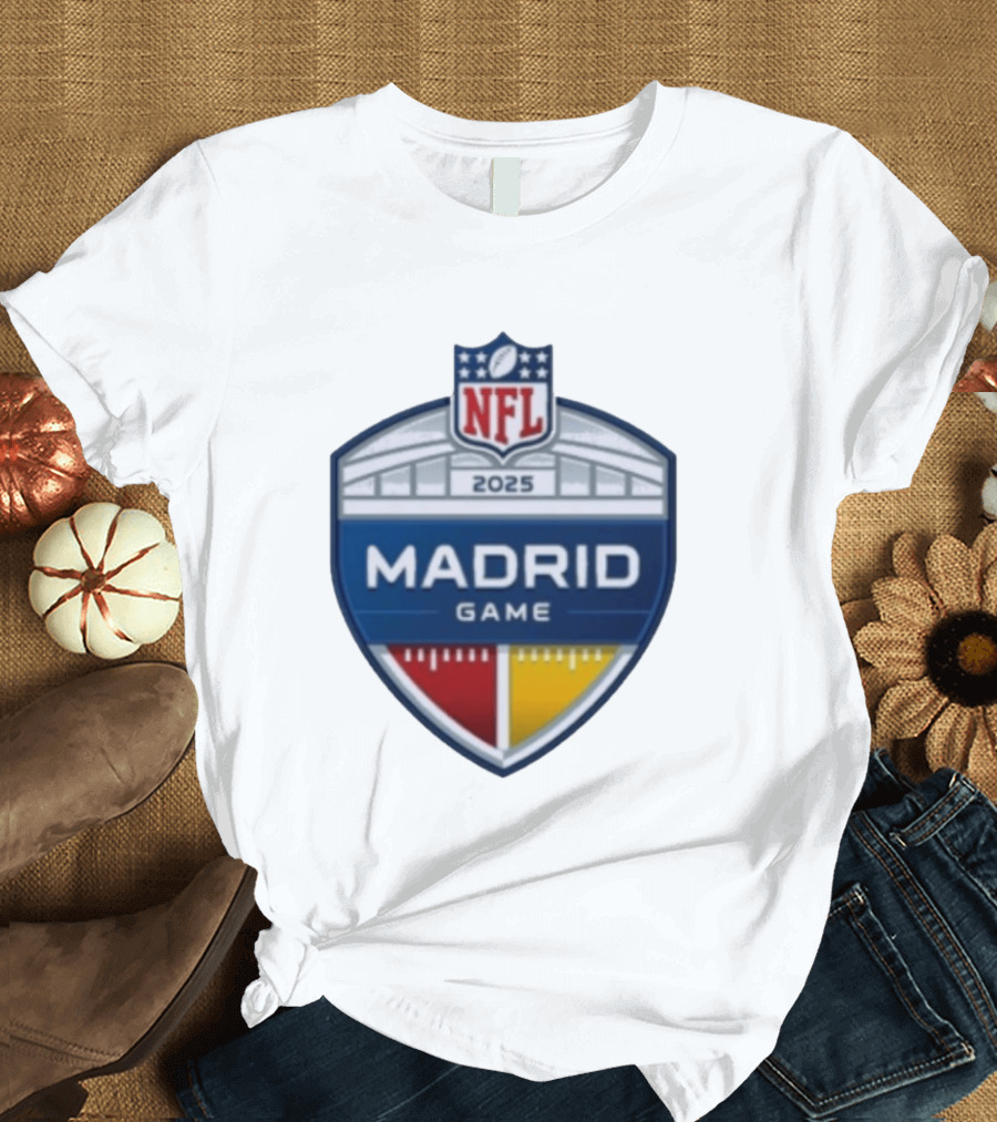 NFL 2025 Madrid Game Event T-Shirt