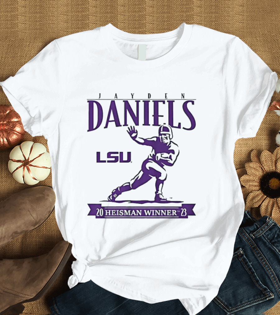 Jayden Daniels LSU Heisman Winner 2023 T-Shirt