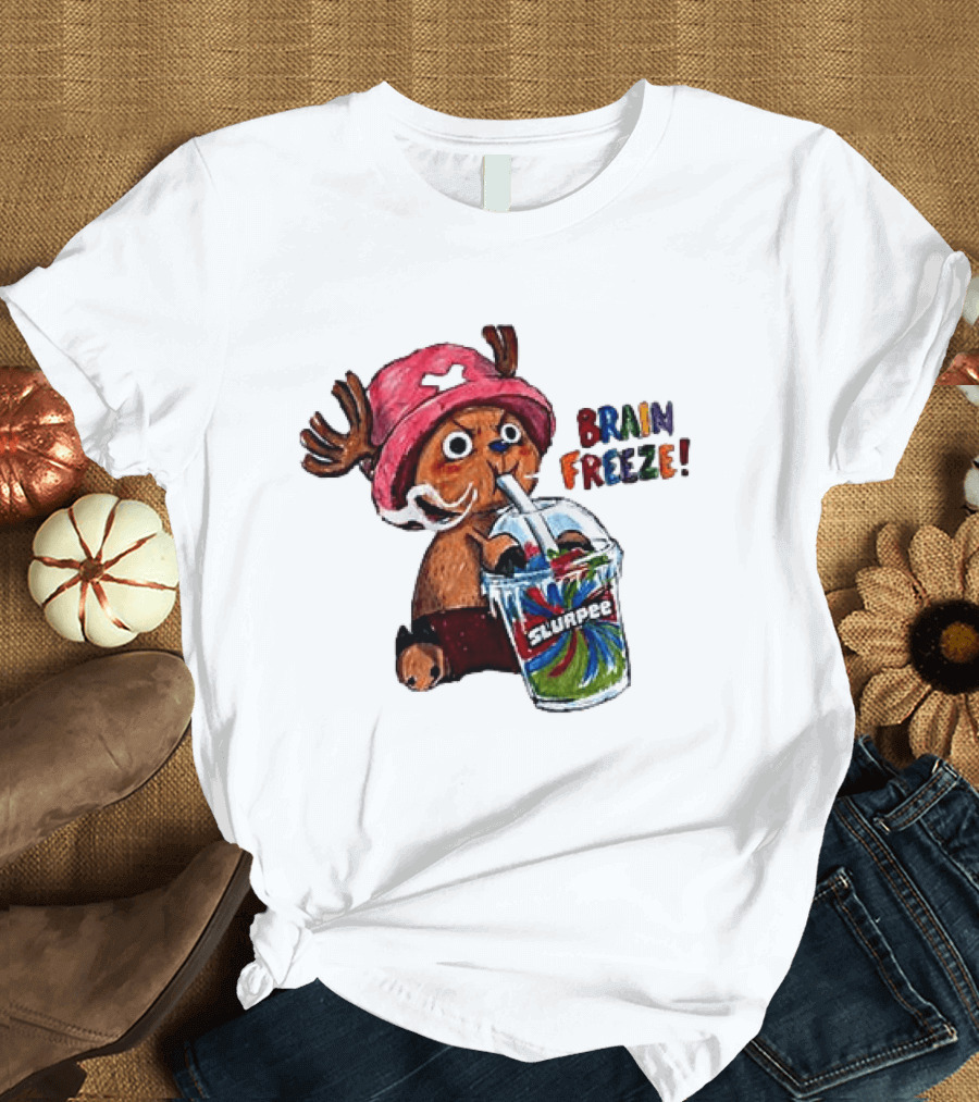Tony Tony Chopper Slurpee Brain Freeze One Piece T-Shirt