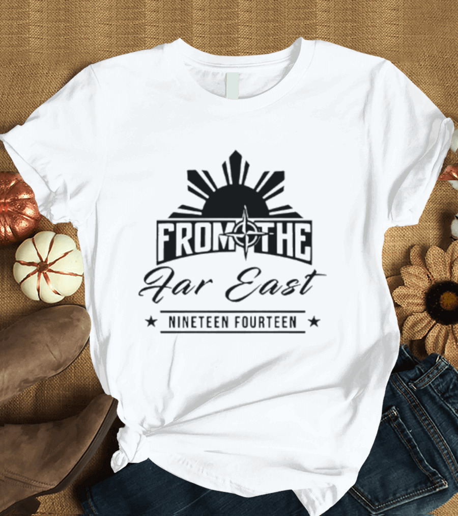 From The Far East Nineteen Fourteen Sunburst Star T-Shirt