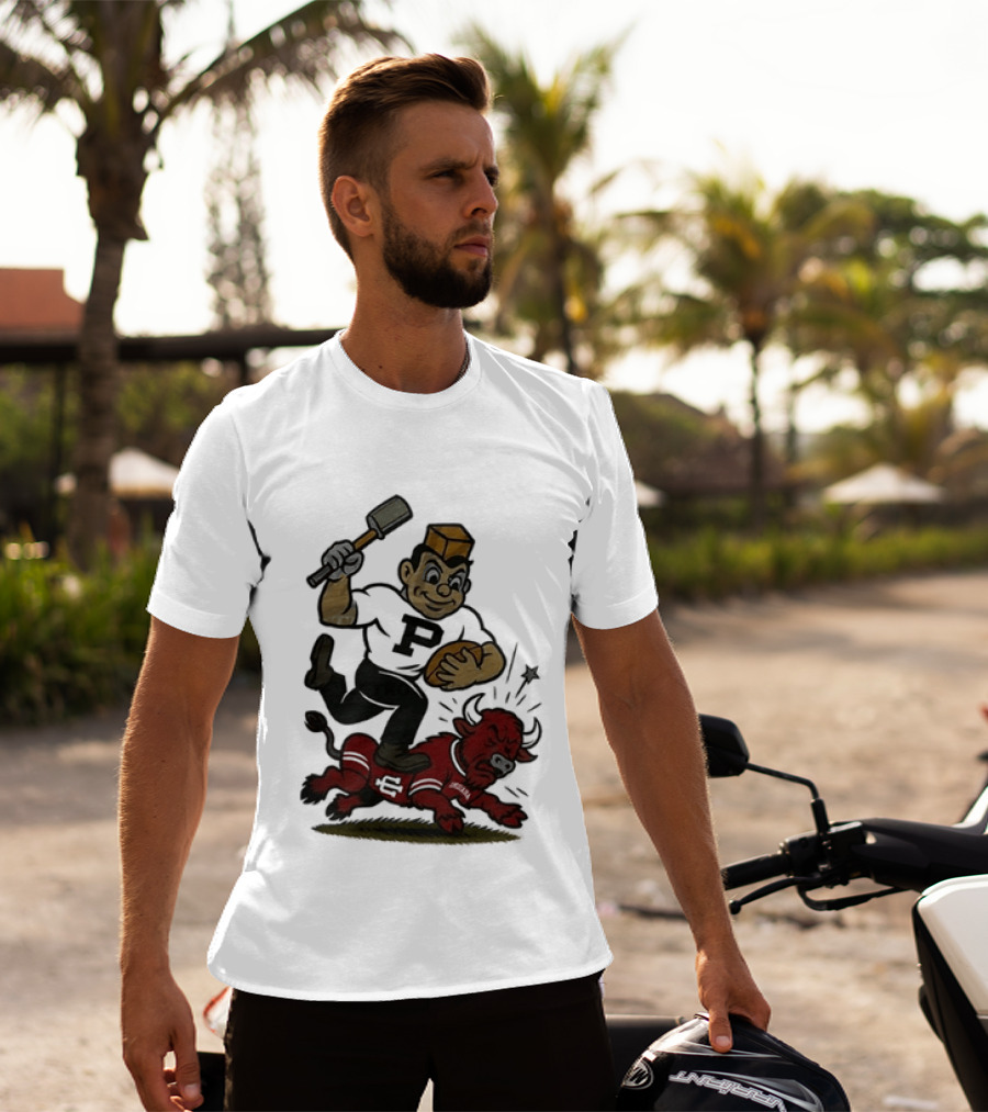 Purdue Boilermakers Crush Indiana Hoosiers NCAA Football Rivalry Victory T-Shirt