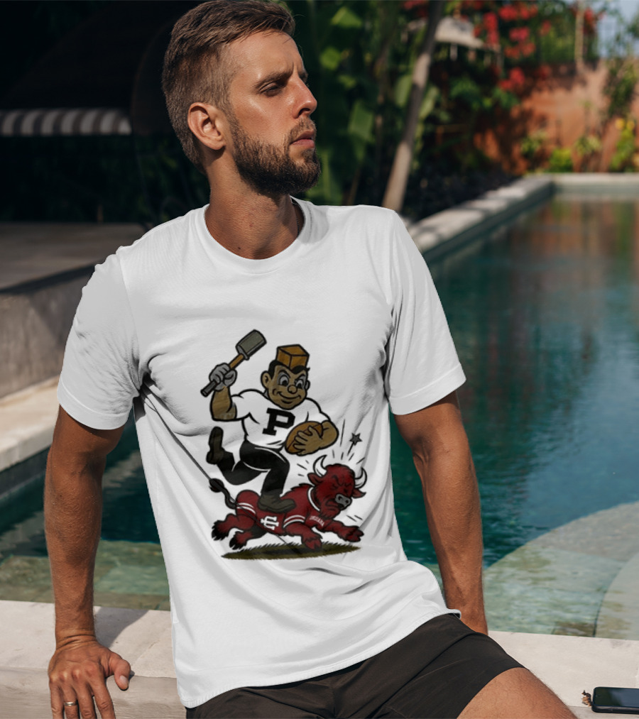 Purdue Boilermakers Crush Indiana Hoosiers NCAA Football Rivalry Victory T-Shirt