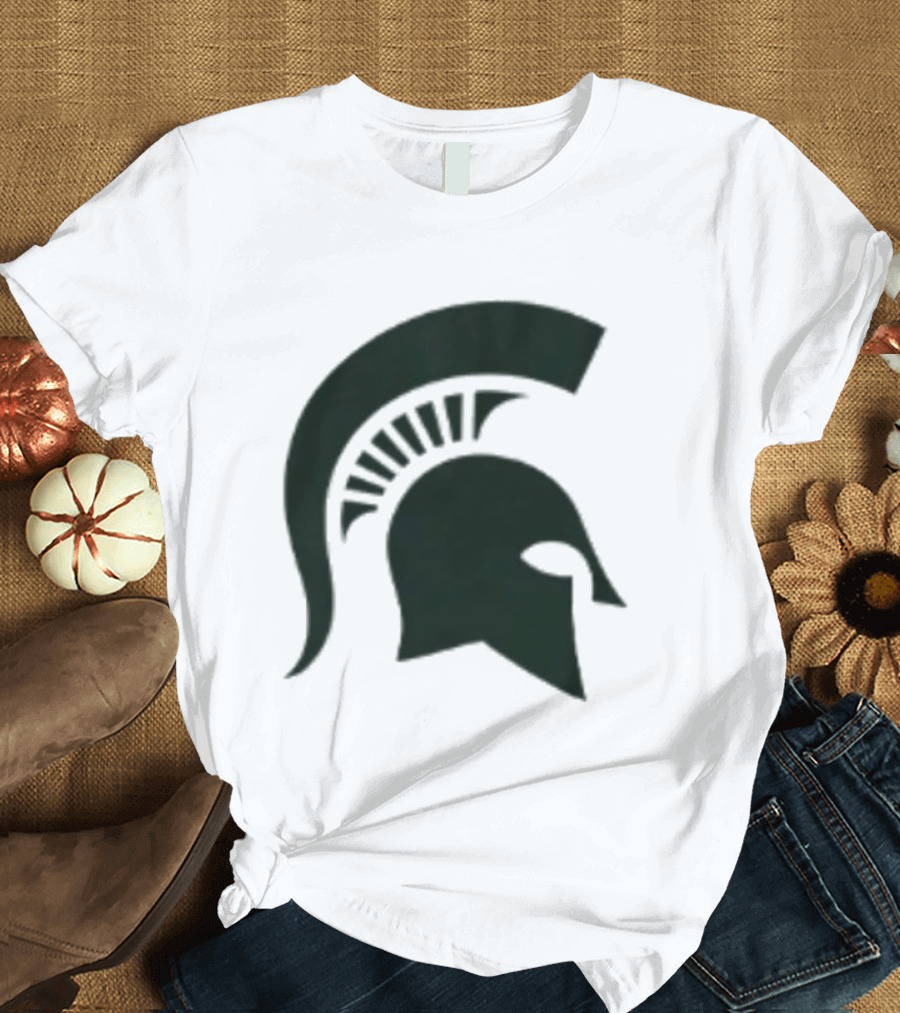 Michigan State Spartans Primary 2025 Iconic Spartan Helmet Trendy T-Shirt