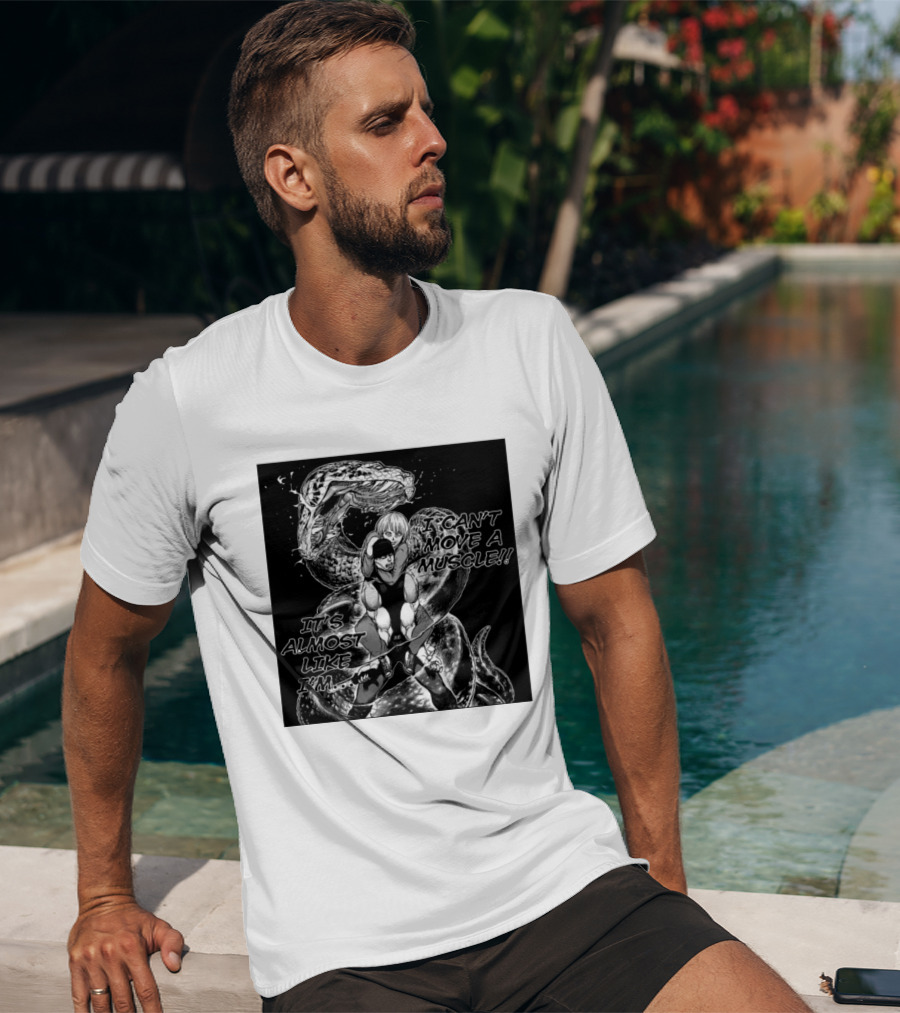 I Can't Move A Muscle It's Almost Like I'm Imai Cosmo Manga Snake Scene T-Shirt