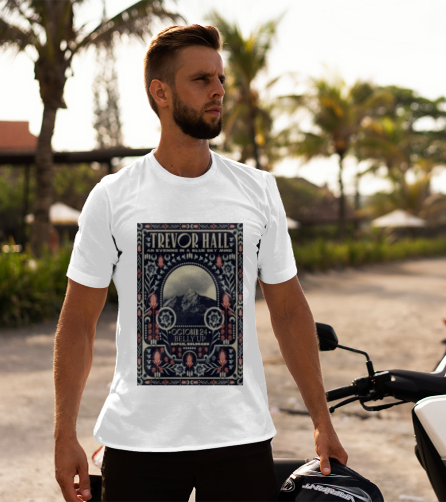 Trevor Hall An Evening In A Blue Sky Mind At Belly Up Aspen Colorado October 24 2025 T-Shirt