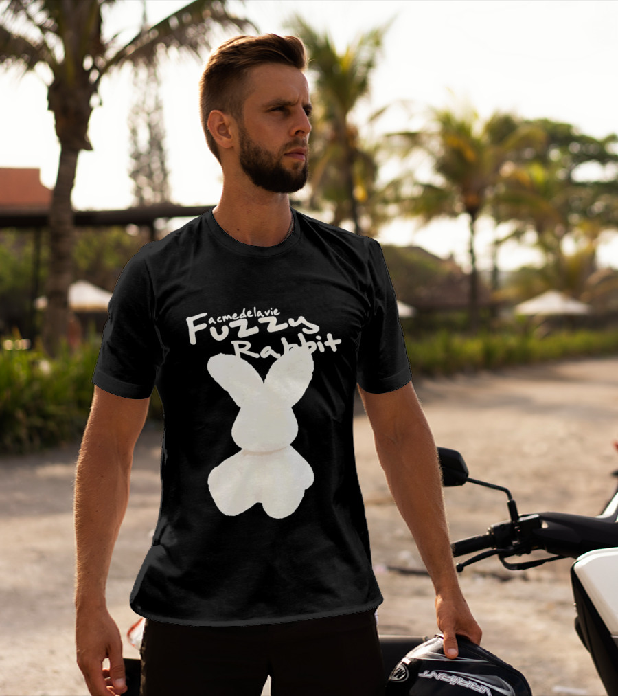 Acme De La Vie Fuzzy Rabbit ADLV Streetwear Bunny T-Shirt