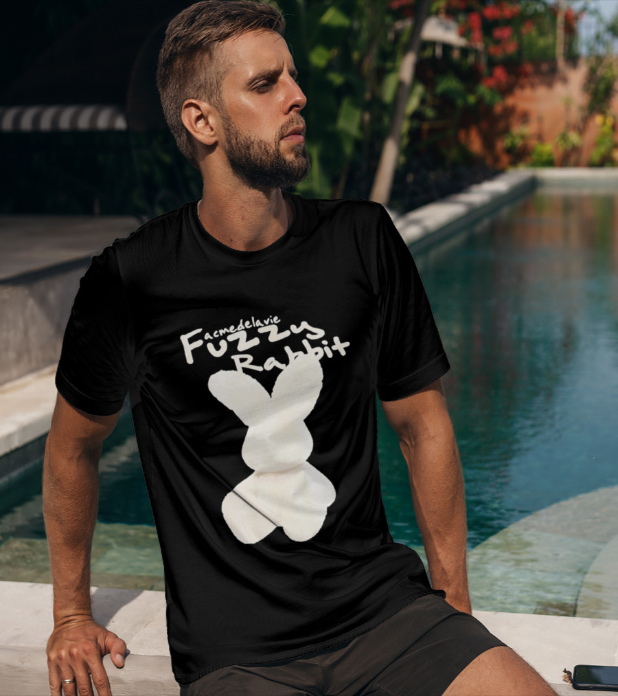 Acme De La Vie Fuzzy Rabbit ADLV Streetwear Bunny T-Shirt