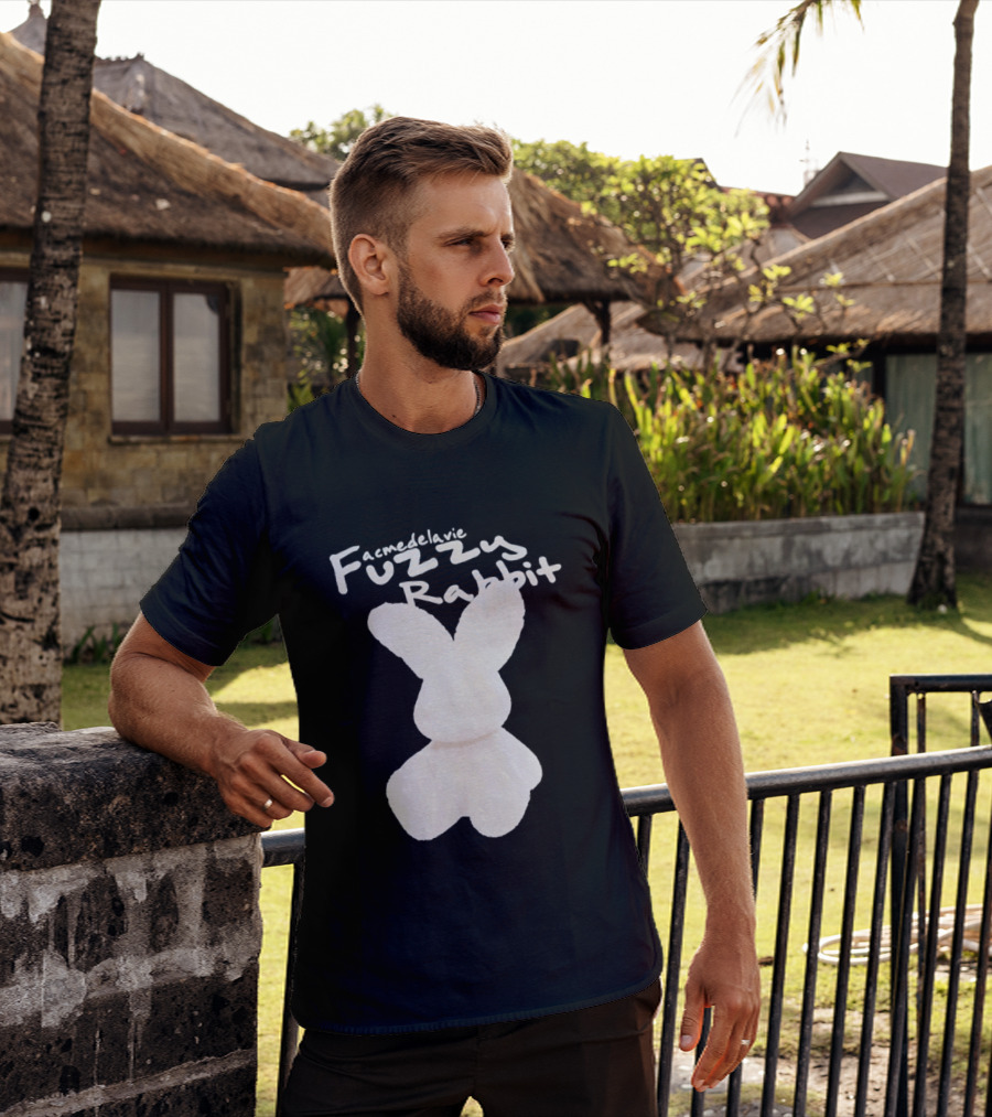 Acme De La Vie Fuzzy Rabbit ADLV Streetwear Bunny T-Shirt