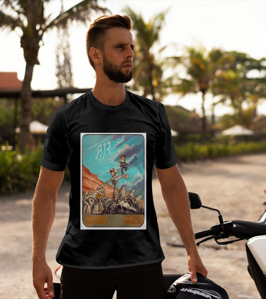 AJR Red Rocks Amphitheatre Denver June 30 2026 Morrison CO T-Shirt