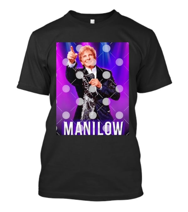 Barry Manilow Starry Stage Performance Concert T-Shirt