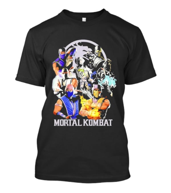 Mortal Kombat Sub Zero Ninja Characters Group T-Shirt