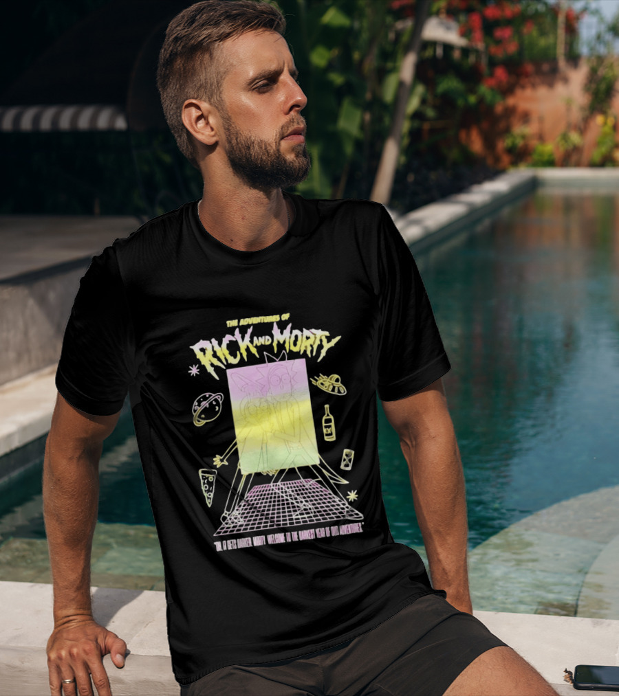 The Adventures Of Rick And Morty Welcome To The Darkest Year Of Our Adventures T-Shirt