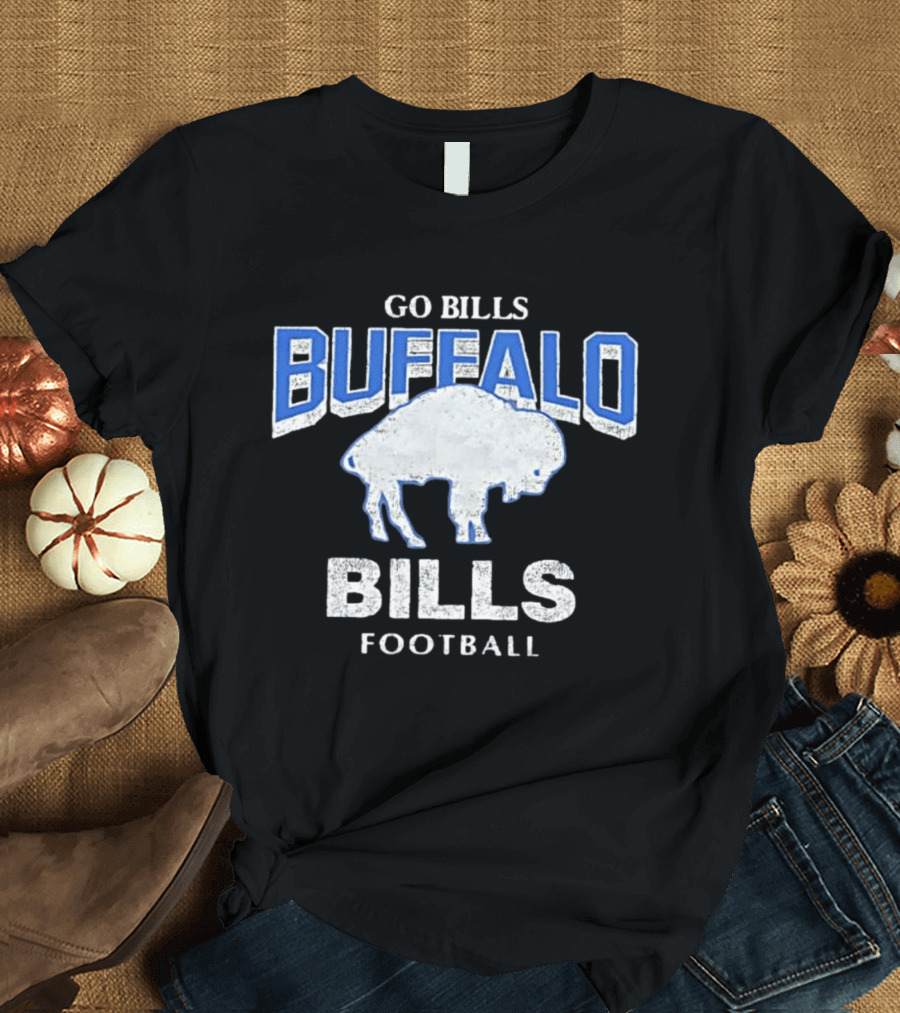 Go Bills Buffalo Bills Football History T-Shirt