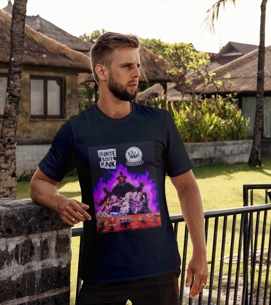 Granite State Punk Mike Wieringo Comic Book Industry Awards Nominee Vibrant Comic T-Shirt